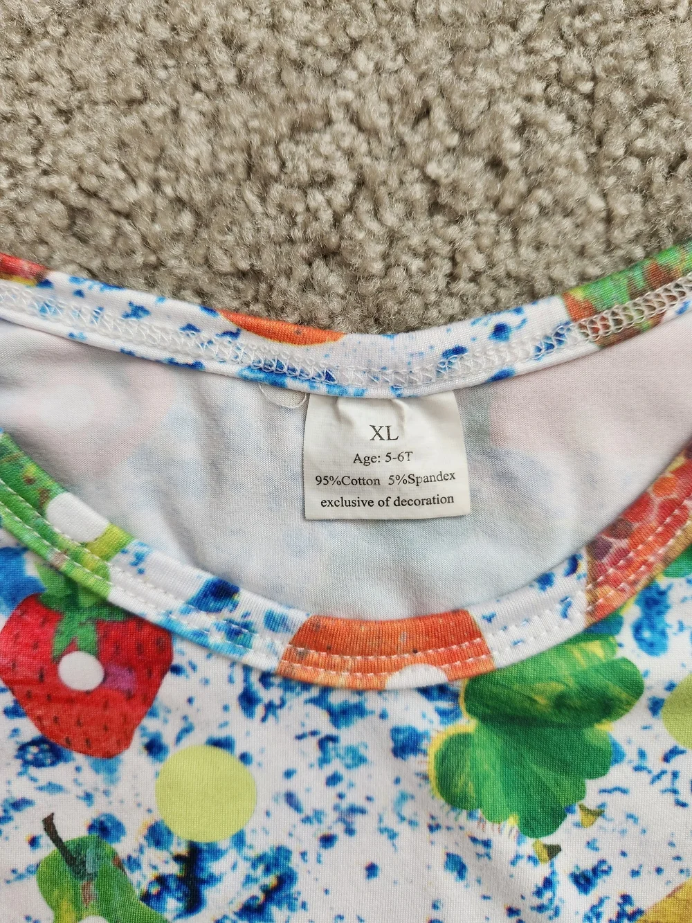 Girls 5T Hungry Caterpillar Mix & Match Bundle | Back To School | 3 Pieces